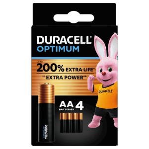 duracell optimum aa b4 16pz bugiardino cod: 987345081 