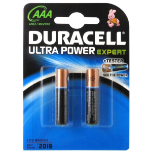 duracell upower expert aaa 2 pezzi bugiardino cod: 923560217 