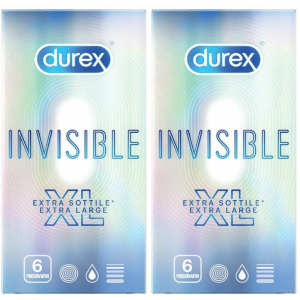 Compra Online durex® invisible xl extra sottile large set da 2 2x6 pz preserva e Trova il miglior prezzo