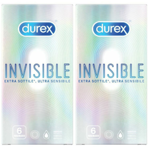Compra Online durex® love sex invisible ultra sottile set da 2 2x6 pz preservativi e Trova il miglior prezzo