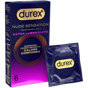 Compra Online durex nude sensation regular extra lubrificante 6 pezzi e Trova il miglior prezzo