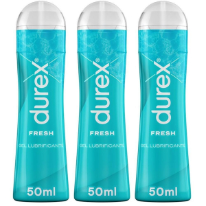 Compra Online durex play fresh gel lubrificante 3x50 ml e Trova il miglior prezzo