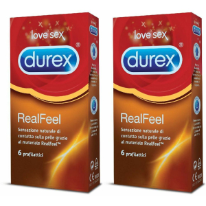 Compra Online durex® realfeel 6 pezzi set da 2 2x6 pz preservativi e Trova il miglior prezzo