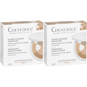 Acquista Online eau thermale avène couvrance cipria mosaico traslucida set da 2 2x10 g e Cerca l'offerta più bassa