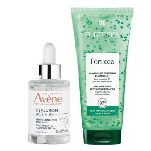 Acquista Online eau thermale avène hyaluron activ b3 siero + rené furterer forticea sh e Cerca l'offerta più bassa