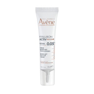 Eau thermale avène hyaluron activ procedure crema micro-lift occhi & labbra - 0,05% retinal - antieta 15 ml