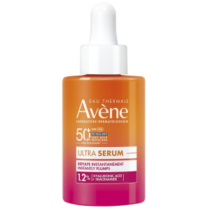 Acquista Online eau thermale avène ultra siero spf50+, rimpolpa immediatamente, protezione solare viso molto alta, con acido ialuronico e niacinamide, 30ml e Cerca l'offerta più bassa