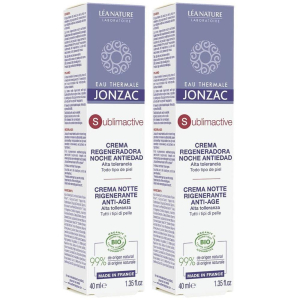 Acquista Online eau thermale jonzac crema notte rigenerante anti-age sublimactive 40 m e Cerca l'offerta più bassa