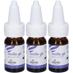 Acquista Online eberlife otolife gtt gocce auricolari 3x10 ml auricolari e Cerca l'offerta più bassa