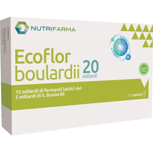 Acquista Online ecoflor boulardii 20 miliardi 10 capsule e Cerca l'offerta più bassa