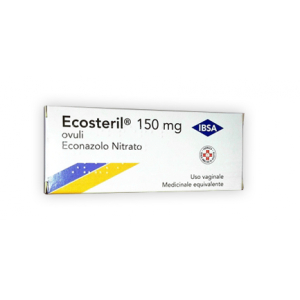 ecosteril 6 ovuli vaginali 150 mg bugiardino cod: 025041094 