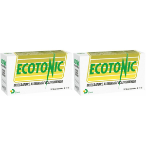Acquista Online ecotonic® polivitaminico set da 2 2x10x10 ml flaconcini bevibili e Cerca l'offerta più bassa