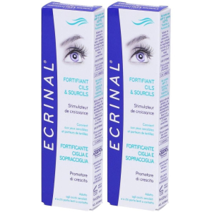 Acquista Online ecrinal gel ciglia rinforzante 2x9 ml e Cerca l'offerta più bassa