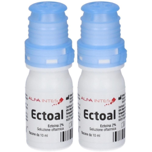 Acquista Online ectoal soluzione oftalmica 2x10 ml gocce oftalmiche e Cerca l'offerta più bassa