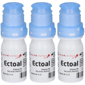 Acquista Online ectoal soluzione oftalmica 3x10 ml gocce oftalmiche e Cerca l'offerta più bassa