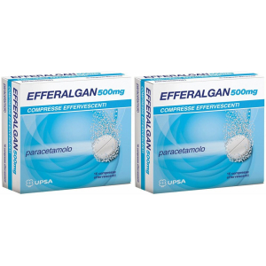 Acquista Online efferalgan® 500 mg compresse effervescenti set da 2 2x16 pz e Cerca l'offerta più bassa