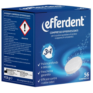 efferdent effervescenti 56cpr bugiardino cod: 987478462 