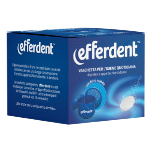 efferdent vaschetta portaprote bugiardino cod: 987478474 