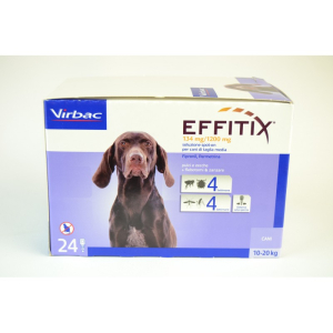 effitix 24 pipette 2,20 ml 134 + 1200 mg bugiardino cod: 104680119 