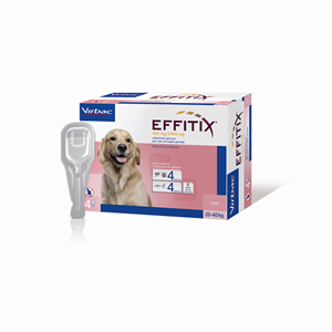 effitix spot-on 4 pipette 4,40 ml cani da 20 bugiardino cod: 104680145 