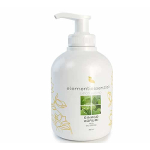Elementiessenziali sapone eco bio gingko agrumi 300 ml