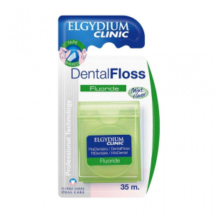 elgydium clinic dental floss f bugiardino cod: 970452203 