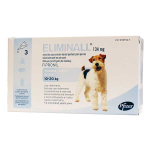 eliminall spoton 3 pipette 134mg ca bugiardino cod: 104315104 