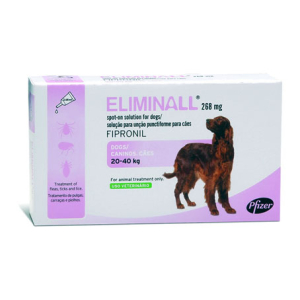 eliminall spot-on 3 pipette 268 mg cani bugiardino cod: 104315142 