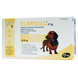 eliminall spoton 3 pipette 67mg ca bugiardino cod: 104315066 