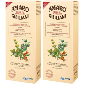 Acquista Online elisir di benessere amaro giuliani set da 2 2x300 ml soluzione orale e Cerca l'offerta più bassa