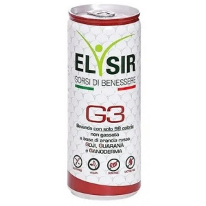 Acquista Online elisir g3 bevanda non gassata con solo 98 calorie 250ml e Cerca l'offerta più bassa