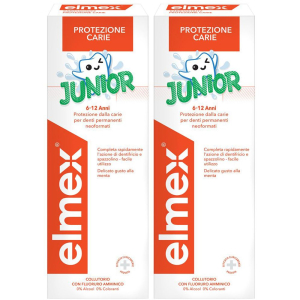 Acquista Online elmex® collutorio junior set da 2 2x400 ml e Cerca l'offerta più bassa