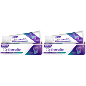 Acquista Online elmex dentifricio optismalto professional set da 2 2x75 ml e Cerca l'offerta più bassa