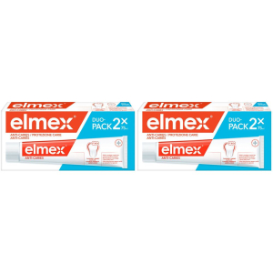 Acquista Online elmex® dentifricio protezione carie set da 2 2x2x75 ml e Cerca l'offerta più bassa