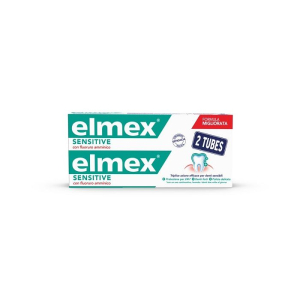 elmex sensitive dentifricio bitubo bugiardino cod: 980248429 
