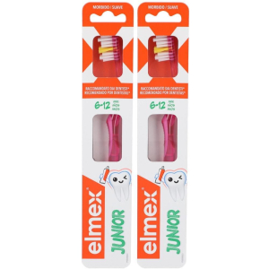 Acquista Online elmex® spazzolino junior 6-12 anni morbido 2x1 pz da denti e Cerca l'offerta più bassa