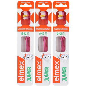 Acquista Online elmex® spazzolino junior 6-12 anni morbido 3x1 pz da denti e Cerca l'offerta più bassa