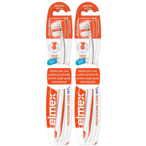 Acquista Online Elmex Spazzolino Protezione Carie Inter X Medio Set da 2 Pezzi Spazzolin e Cerca l'offerta più bassa