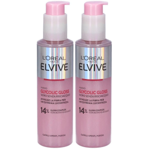 Acquista Online elvive glycolic gloss siero senza risciacquo capelli spenti porosi 2x1 e Cerca l'offerta più bassa