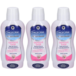 Acquista Online emoform collutorio gengive sane 3x400 ml e Cerca l'offerta più bassa