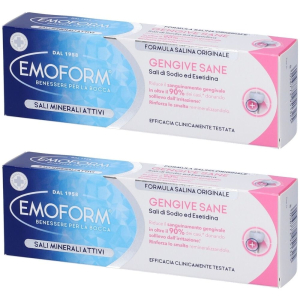 Acquista Online emoform dentifricio gengive sane set da 2 ml e Cerca l'offerta più bassa