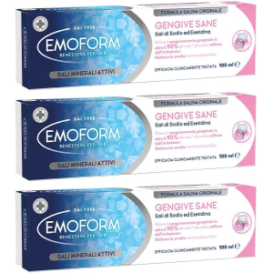 Acquista Online emoform gengive sane 100 ml 3x100 ml e Cerca l'offerta più bassa