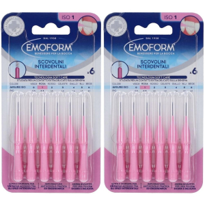 Acquista Online emoform scovolini interdentali rosa misura iso 1 2x1 st e Cerca l'offerta più bassa