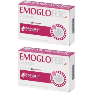 Acquista Online Emoglofer 30 Capsule 2x30 Pezzi Capsule e Cerca l'offerta più bassa
