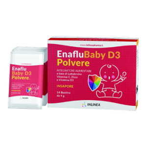 enaflu baby d3 polvere 14 bustine bugiardino cod: 944015256 