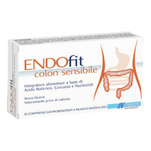 endofit colon sensitive 30 compresse bugiardino cod: 977702327 