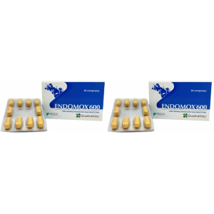 Acquista Online endomox 600 30cpr set da 2 2x30 pz compresse e Cerca l'offerta più bassa