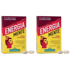 Acquista Online energia mente 30 compresse 2x30 pz e Cerca l'offerta più bassa