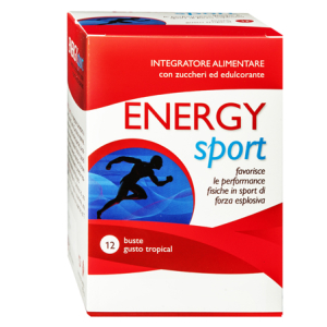 energy sport 12 bustine bugiardino cod: 922903505 