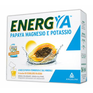 energya papaya magnesio potassio 14 bustine bugiardino cod: 934844325 